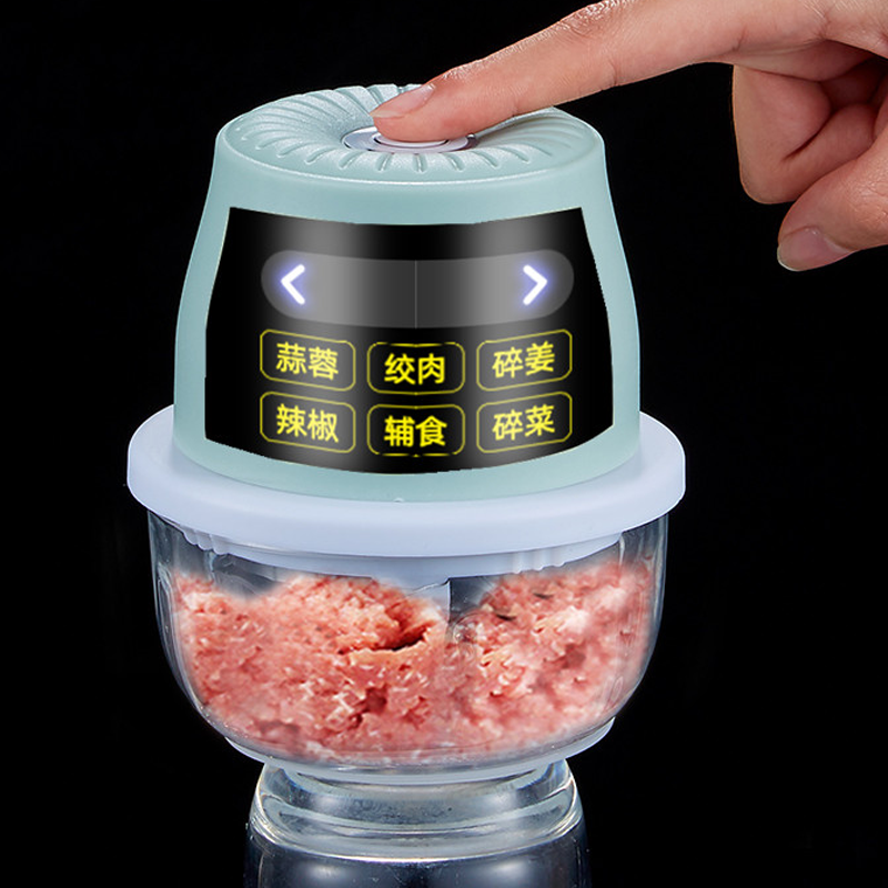 捣蒜泥神器电动大蒜捣碎器自动绞蒜打蒜器拉蒜神器家用蒜蓉搅碎器