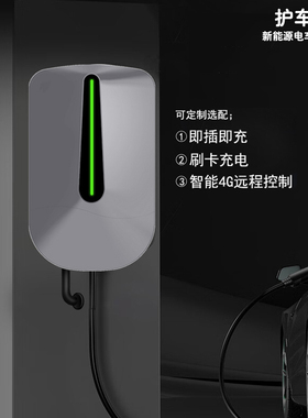 特斯拉model3y x s新能源电车家用充电桩器枪7KW壁挂式32A充电枪