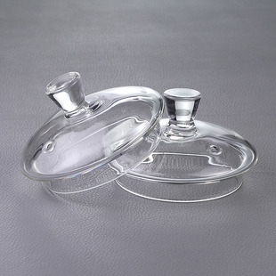 【3】高硼硅玻璃耐高温茶具配件茶壶盖 壶盖子茶杯配件盖子玻璃盖