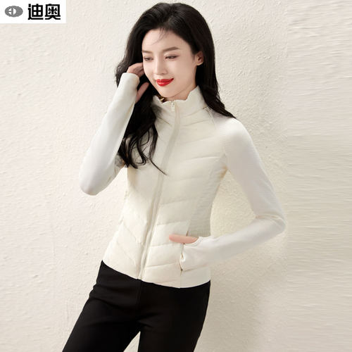 迪奥气质通勤休闲洋气品牌羽绒服