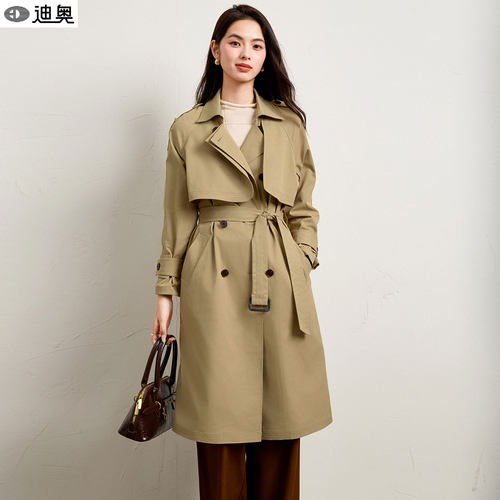 迪奥高级感风衣女今年流行的大衣