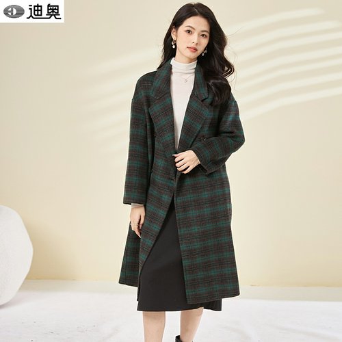 迪奥25秋冬巨好看的双面呢大衣女