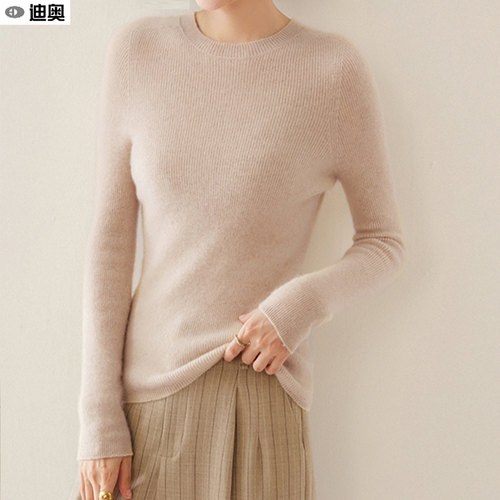 高品质显瘦羊毛打底衫女针织毛衣