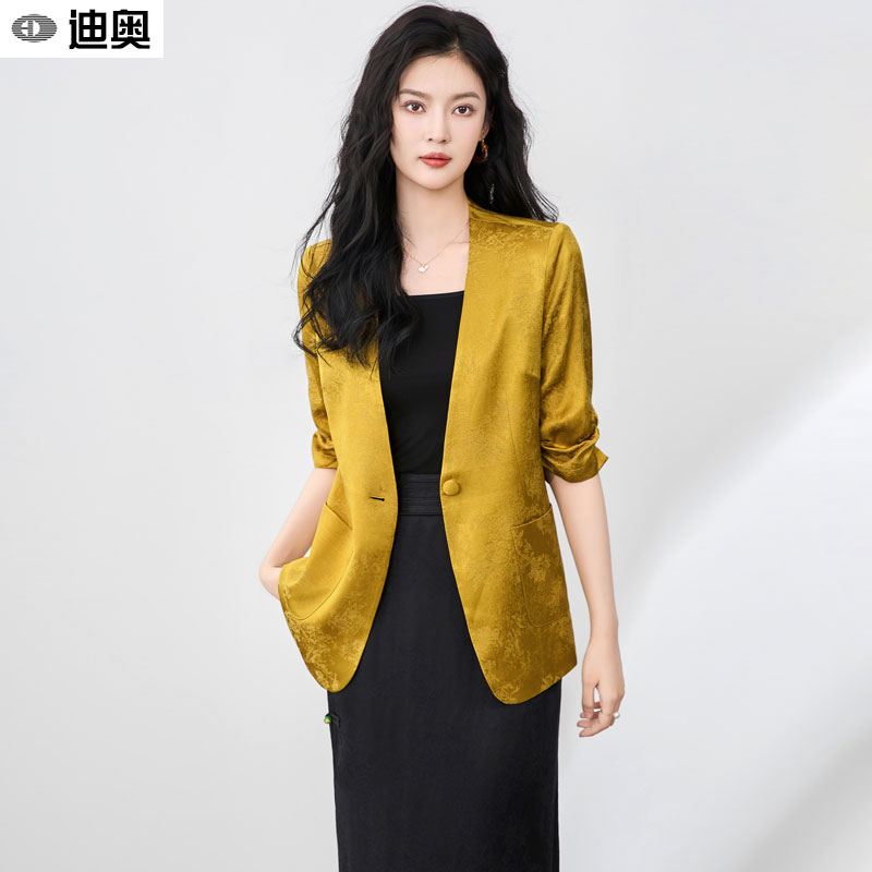 迪奥复古通勤正式场合西装外套女