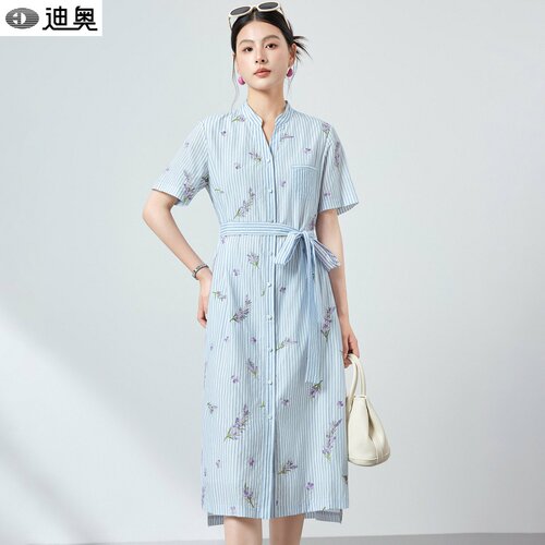 迪奥夏日绝美小连衣裙桑蚕丝裙子