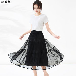 迪奥高级感套装女夏25新款气质百搭短袖轻奢烫钻显瘦半身裙两件套