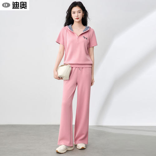 迪奥高级感时髦减龄两件套装夏款