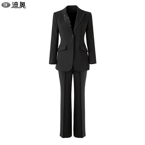 迪奥春秋轻奢高级感女士西装套装