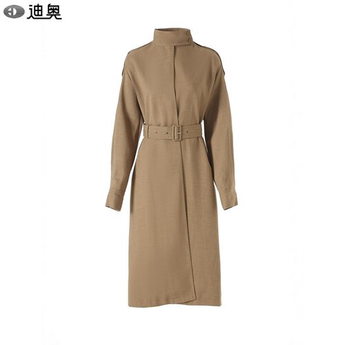 迪奥高品质英伦风长款宽松风衣女