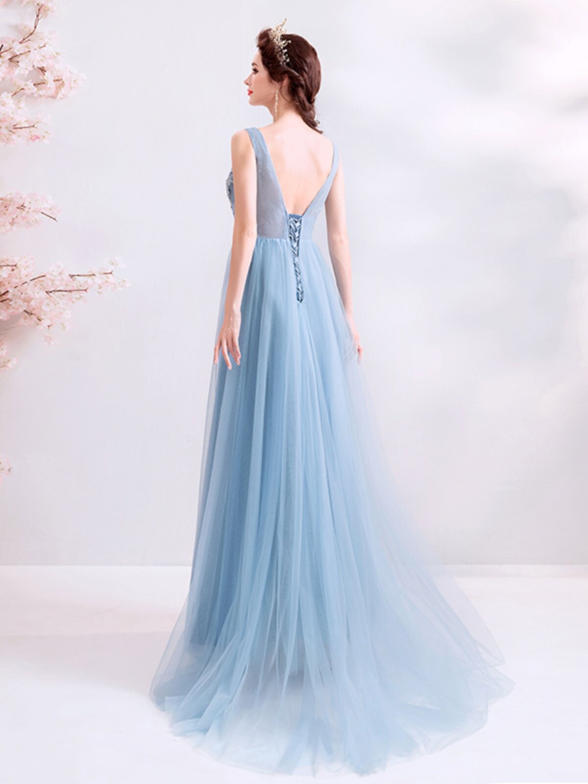 Stunning Blue Formal Gown: Angelic Grace for Under $41! - Product image 4