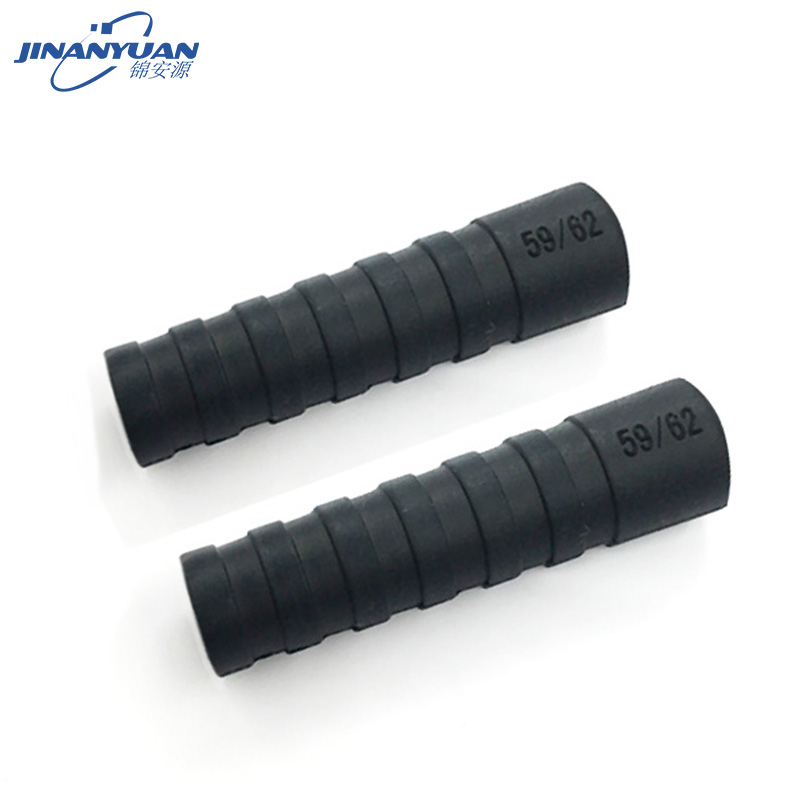 Q9监控摄像头尾线套管 RG59/62 绝缘防静电BNC专用连接头软胶套管