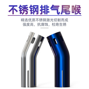 配件NWG150 NS150GX排气配件尾喉 饰改装 适用本田PCX160排气尾喉装