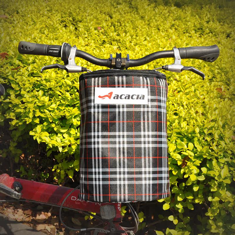 Panier pour vélo en toile - Ref 2260089 Image 3