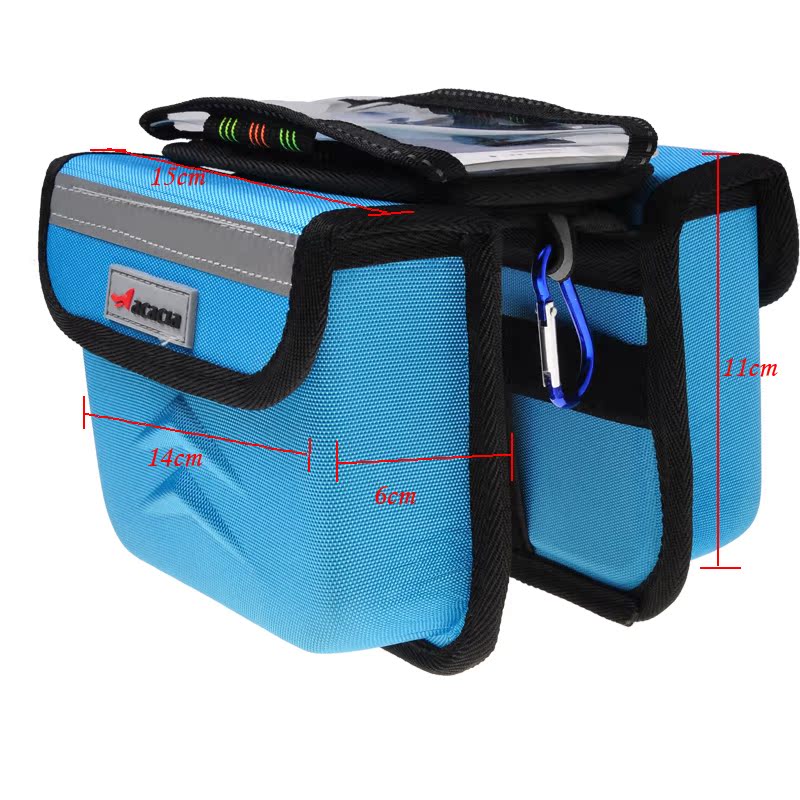 Sacoche pour vélo mixte ACACIA - Ref 2233394 Image 5