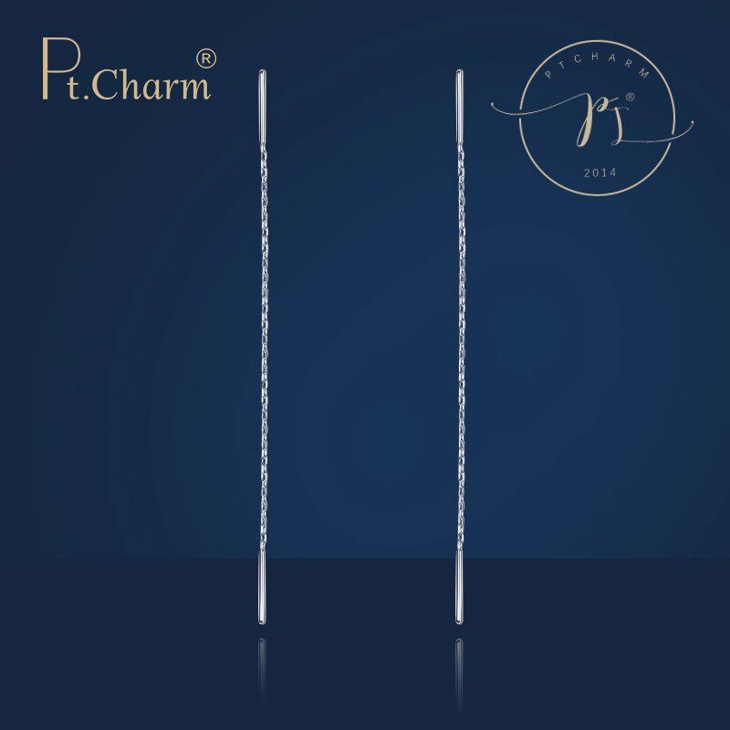 Pt.Charm铂金耳饰正品女士款