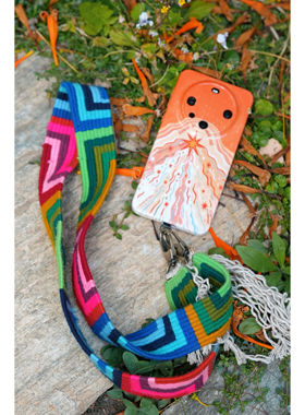 BONITA •圣域之礼｜藏区手工编织牦牛毛矿染棉线手机挂绳相机绳