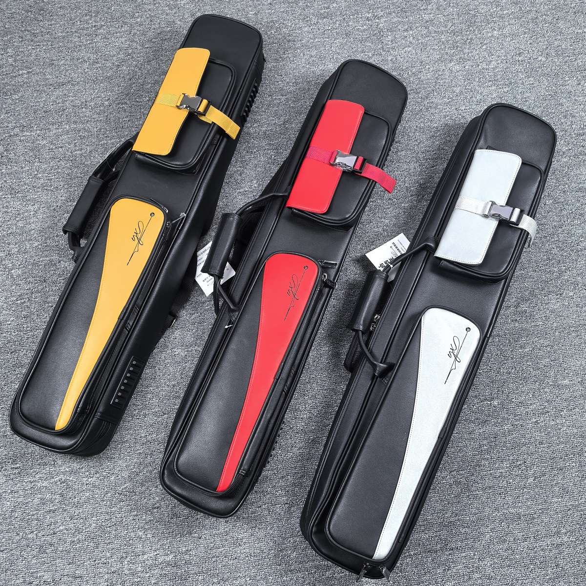 台球杆包软包7孔九球杆包台球杆桶9孔1/2台球杆筒桌球杆桶杆包袋