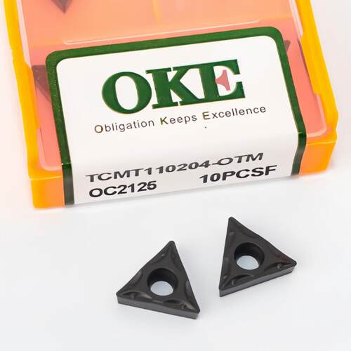 株洲OKE钢件镗孔数控车刀片TCMT110204/110208-OTM OC2125 正品