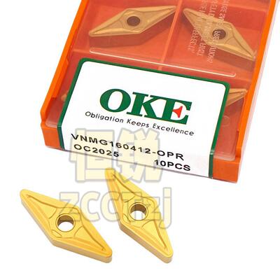 株洲OKE 数控车刀片 VNMG160412-OPR OC2025 加工钢件 正品保证