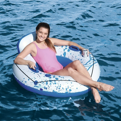 Большой навес, плавательный круг подходит для мужчин и женщин для плавания, надувной спасательный жилет, увеличенная толщина