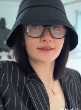 渔夫帽女春季谢娜同款