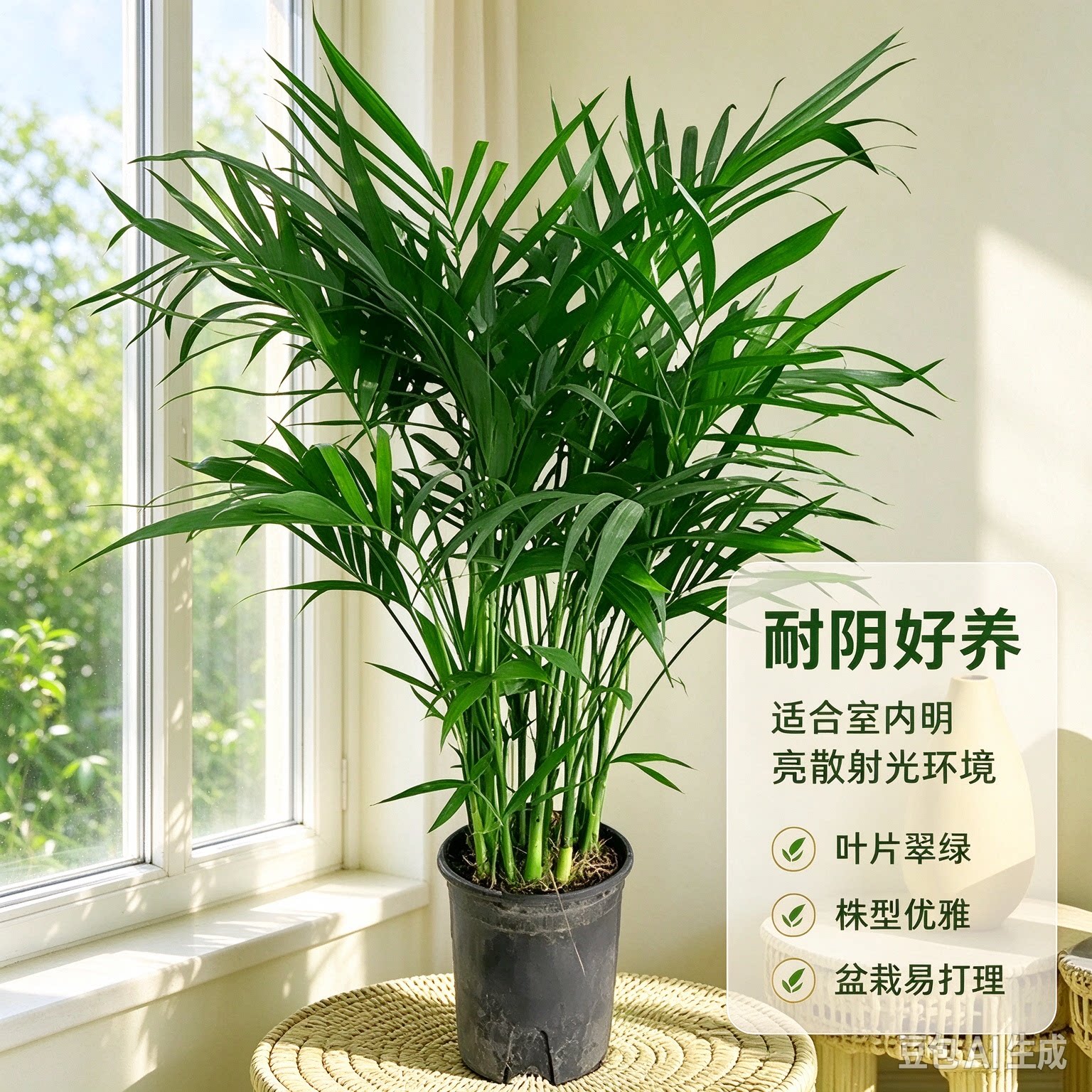 四季青富贵椰子树室内绿植盆栽