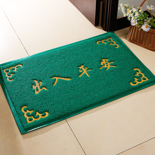 绿色门口地垫入户门垫家用进门垫