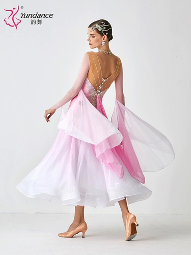 Yundance Dance Country Standard Modern Dance Performance Show Custom Fox Step Step Dance Dance