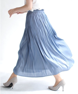 休闲百褶百搭褶皱半身裙长裙 代购 日本海外直邮2019秋季 女装