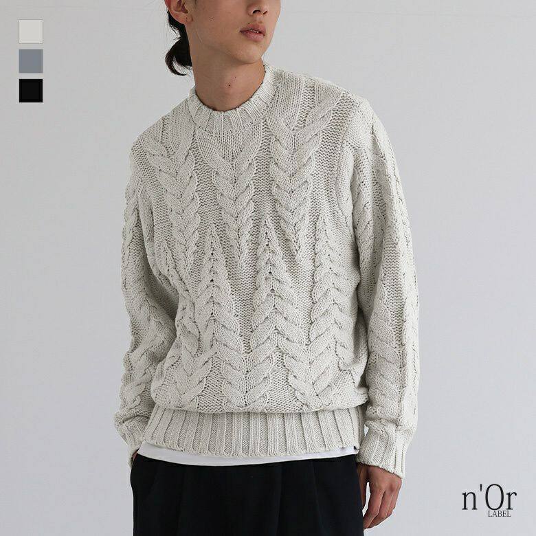 日本海外直邮2025秋冬男装代购休闲复古时尚麻花编织针织衫毛衣