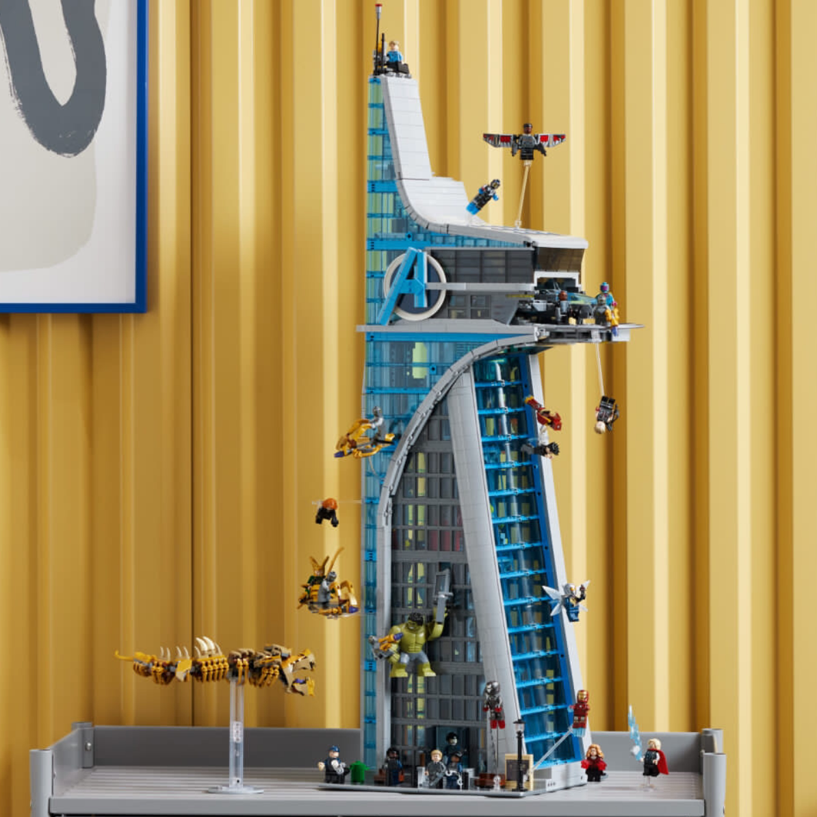 漫威复仇者联盟大厦总部复仇基地高难度拼图积木玩具76269