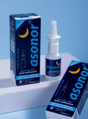 安速宁Asonor打呼噜止鼾器液体鼻喷男女士专用重度医用睡觉防打呼