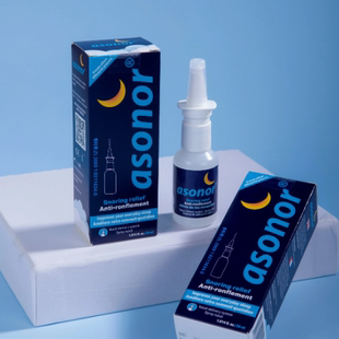打呼噜止鼾器液体鼻喷安速宁Asonor男女士专用重度医用睡觉防打呼