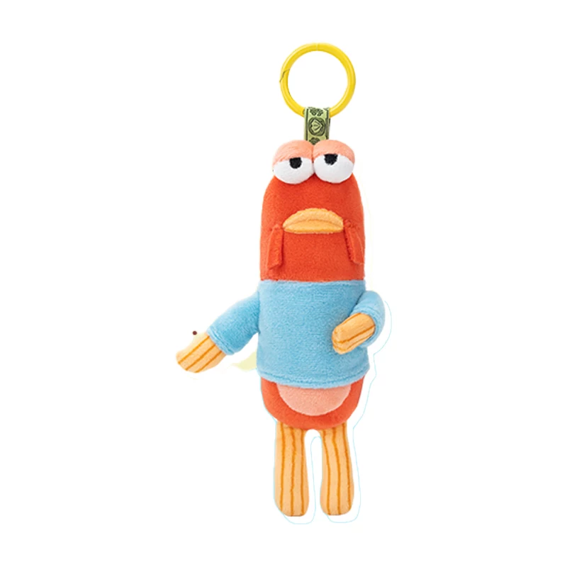 POPMART Bubble Mart Resonance GONG SpongeBob SquarePants Beachcomber Resident Passerby Mermaid Plush Blind Box Pendant