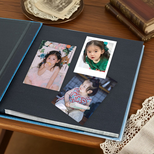 照片收纳diy纪念相册本粘贴式