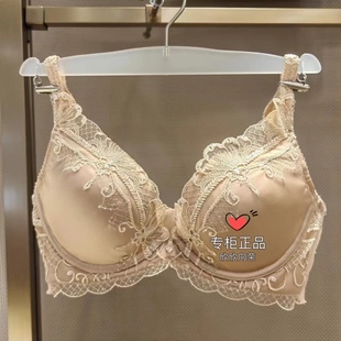 爱慕高端 4中厚杯聚拢文胸LC13XJ1蕾丝超薄杯文胸 LC11XJ1兰卡文3