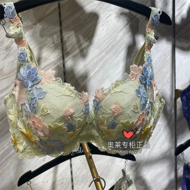 SALUTE薄杯蕾丝刺绣女式内衣