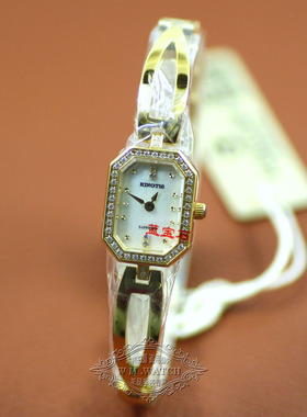 精铁时手表6027方形时尚石英手链女表精巧6028小巧表防水蓝宝石镜