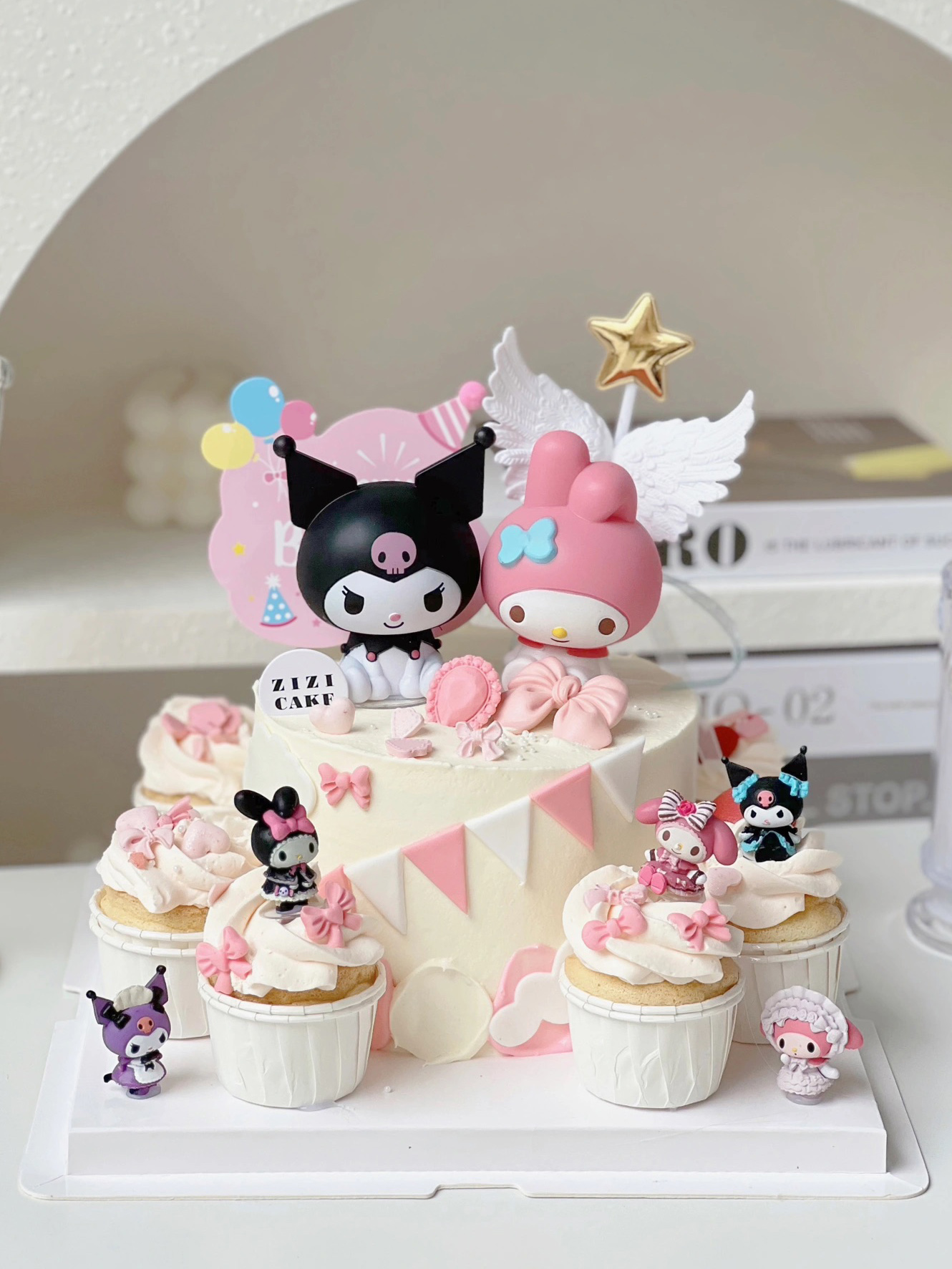 生日蛋糕装饰库洛米三丽鸥