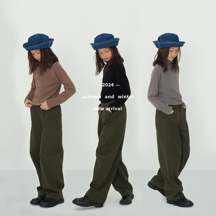 MONI cleanfit系列3色桑蚕丝羊毛功能性打底衫/水洗灰绿色香蕉裤