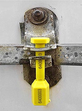 10个带编号施封锁铅封高保封条货柜锁集装箱封ISO/PAS17712