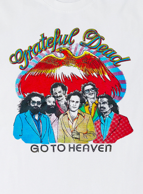 Grateful Dead感恩而死乐队摇滚潮流街头短袖美式街头男女短袖T恤