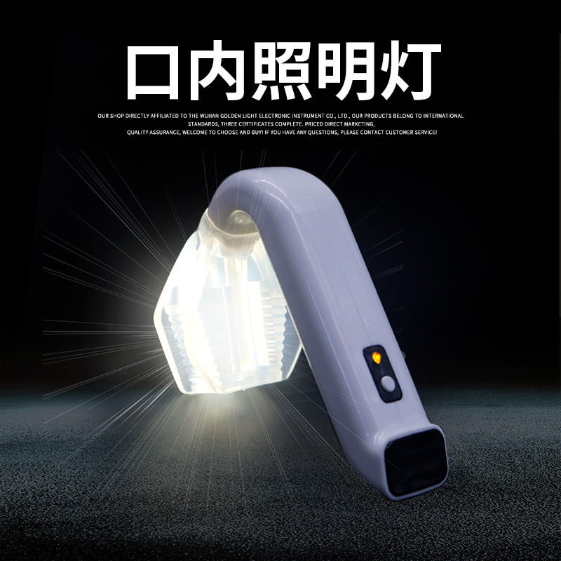 牙科口内照明灯 LED口腔灯支撑器口内灯带弱吸放大灯口腔内窥镜灯