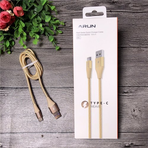 海陆通闪系列全兼容5A快充线金属编织适用华为苹果安卓oppovivo 手机通用充电线数据线