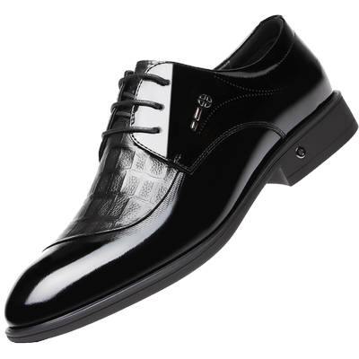 花花公子男士结婚商务正装皮鞋
