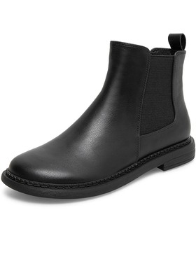 特价清货切尔西靴女新款靴子女英伦风真皮女短靴80911DD