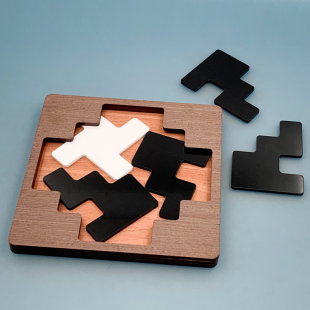 舞鞋Dancing Shoes高难度超难烧脑方块puzzle空间想象益智拼图