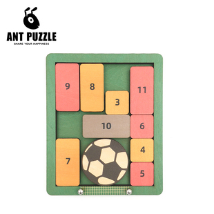 足球进球Fussballtor超难烧脑方块拼图puzzle益智华容道滑动拼图