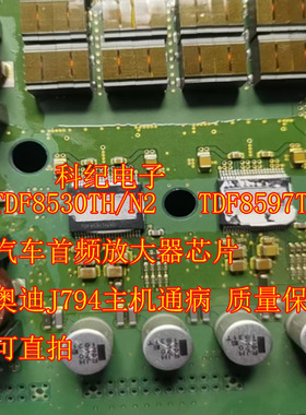 TDF8530TH/N2 TDF8597TH/N1汽车首频放大器芯片 奥迪J794主机通病