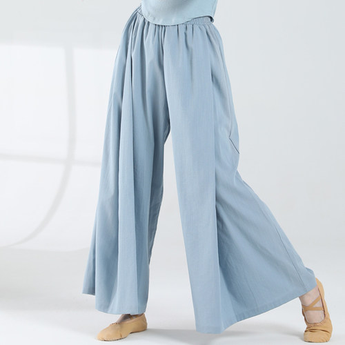 现代舞宽松阔腿裤练功裤